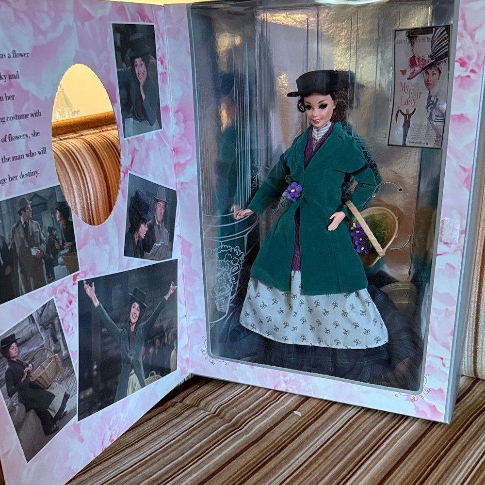 Barbie Green Coat & White Skirt Collector Doll